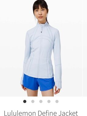 🔥 Lululemon Define Jacket- light blue maybe daydream? EUC size 8!!!